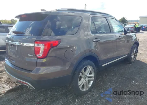 2016 Ford Explorer Xlt z USA, uszkodzony, nr VIN 1FM5K8D89GGB60390